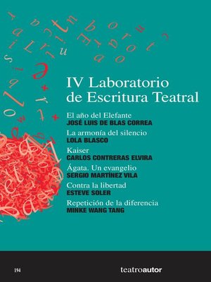 cover image of IV Laboratorio de Escritura Teatral (LET)